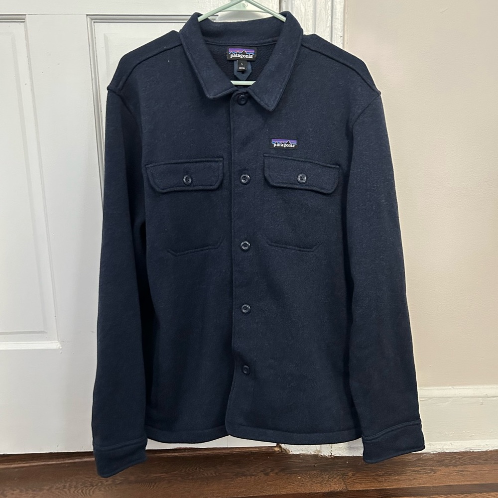 Patagonia button-down sweater